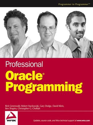 cover image of Professional Oracle Programming